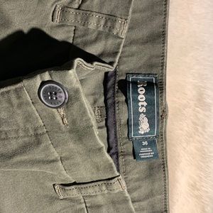 Roots Men’s Slacks, Size 36